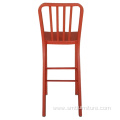 Dining chair Iron bar chair